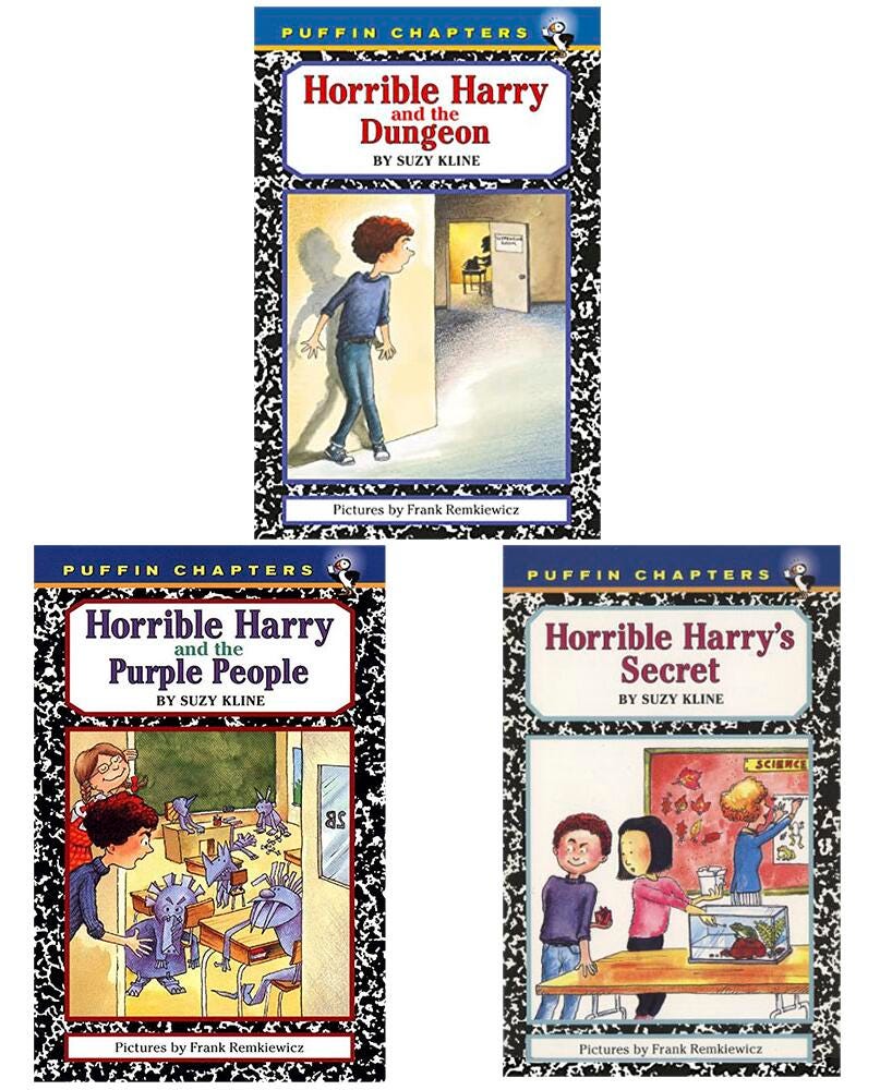 Achieve It! Horrible Harry Chapter Books: Variety Pack, Gades 1 to 3, Item Number 2105446